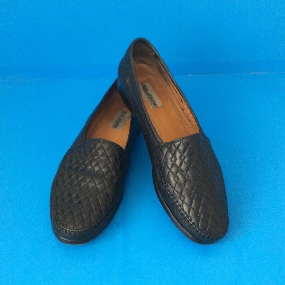 SYD JEROME Rocca Men's Loafers Black Leather 9.5 - Picture 1 of 8